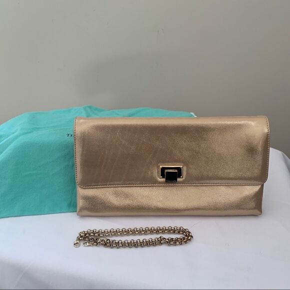 Tiffany & Co. Gold Clutch/Shoulder Bag - Picture 12 of 14